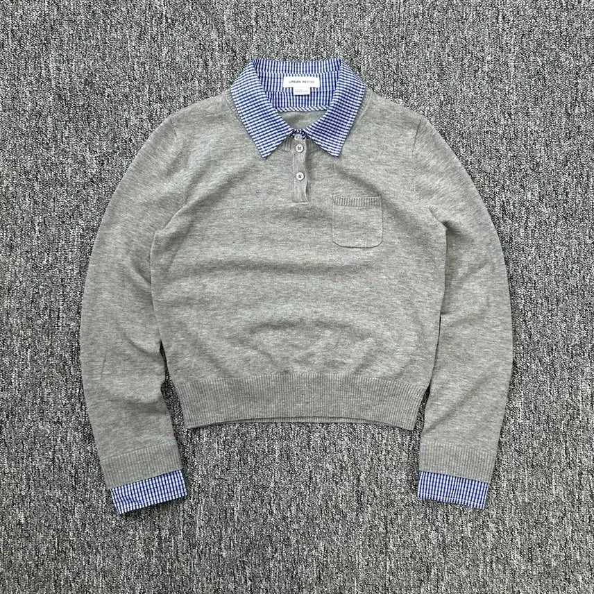 [BUNJANG] URBAN REVIVO Shirt Knit 38 / URBAN REVIVO 셔츠 니트 38