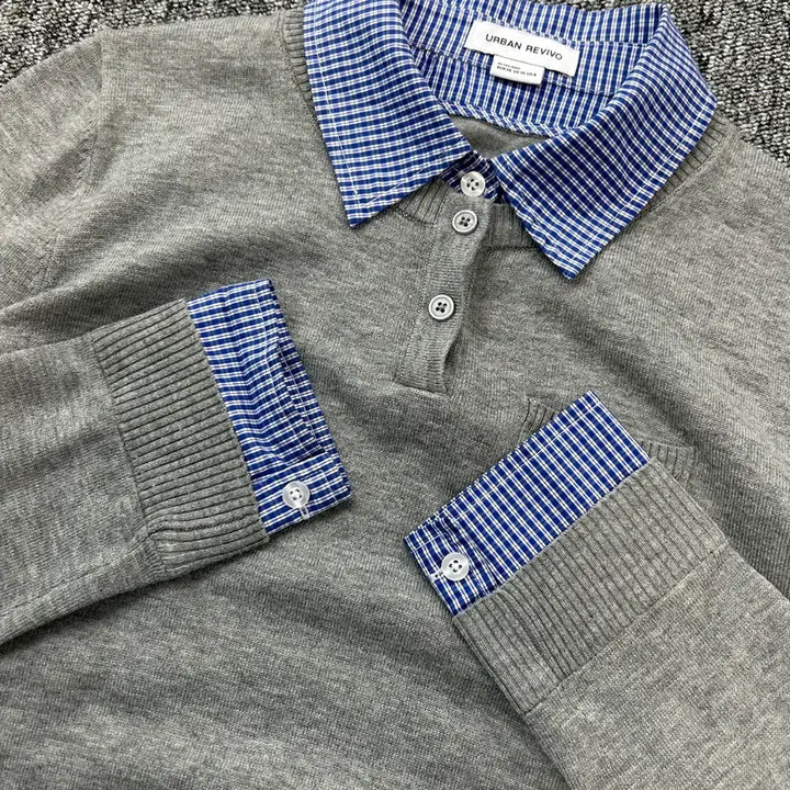 [BUNJANG] URBAN REVIVO Shirt Knit 38 / URBAN REVIVO 셔츠 니트 38