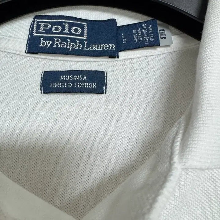 [BUNJANG] Polo Ralph Lauren White Collection Custom Slim Fit Polo Shirt / 폴로 랄프 로렌 White Collection 커스텀 슬림핏 폴로 셔츠