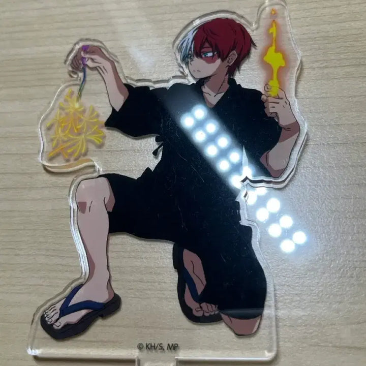 [BUNJANG] My Hero Academia Todoroki Shoto Flame Acrylic Stand / 히로아카 토도로키 쇼토 불꽃 아크릴 스탠드