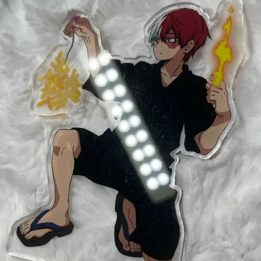[BUNJANG] My Hero Academia Todoroki Shoto Flame Acrylic Stand / 히로아카 토도로키 쇼토 불꽃 아크릴 스탠드