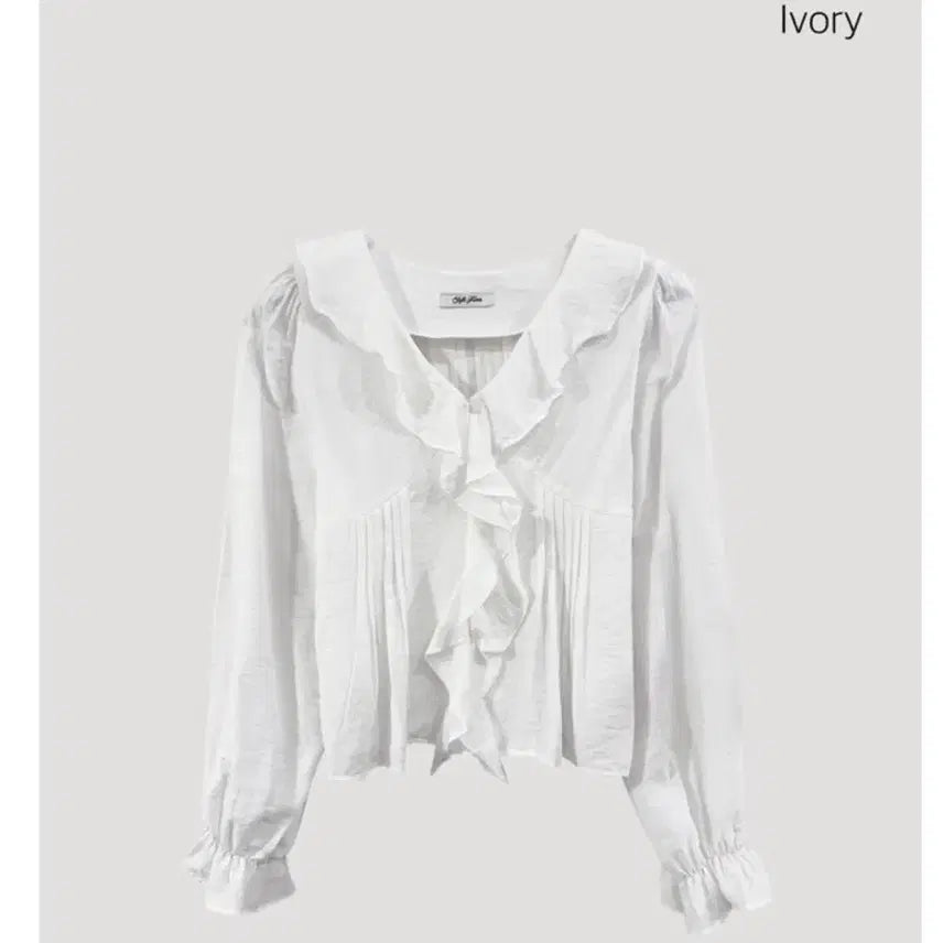 [BUNJANG] Nearwear Ruffle Blouse / 니어웨어 러플 블라우스