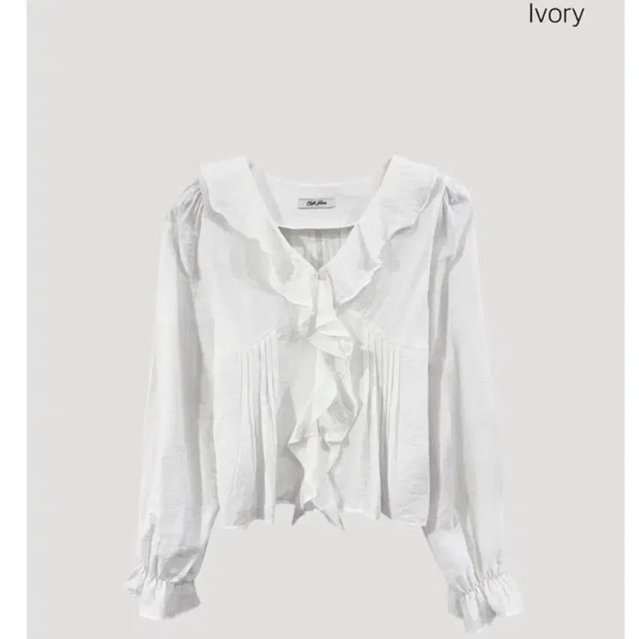 [BUNJANG] Nearwear Ruffle Blouse / 니어웨어 러플 블라우스