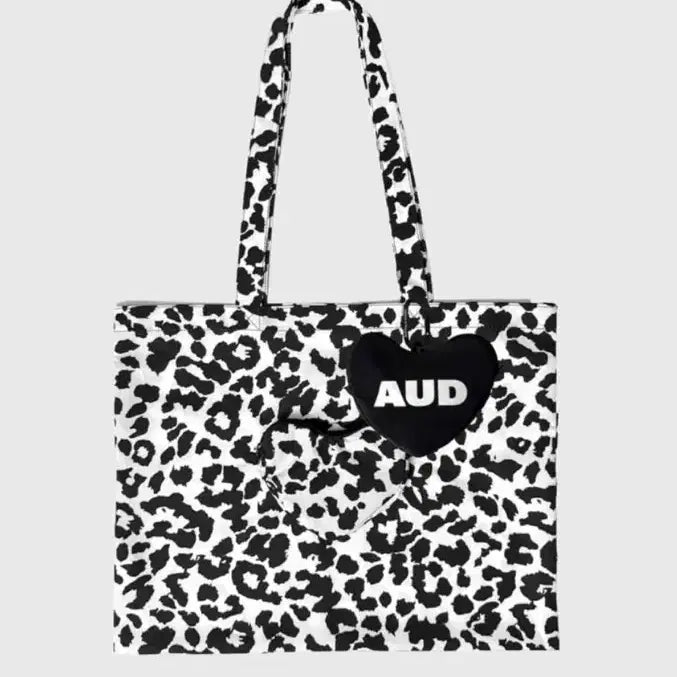 [BUNJANG] AUDSIDIO Leopard Packable Bag / (택달린단종제품)아우스디오 호피 패커블백