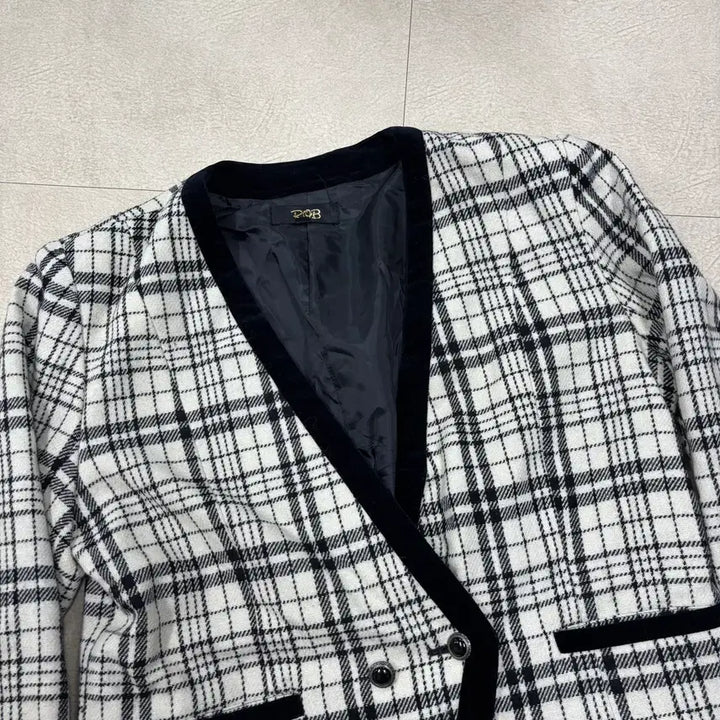 [BUNJANG] Vintage Japanese Wool Check Jacket / 일본 빈티지 체크 모직 자켓