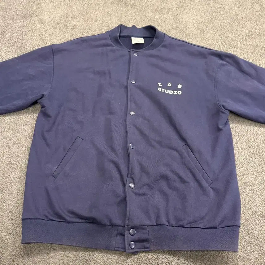 [BUNJANG] IAB Studio Purple Blouson Jacket XXL / [정품/XXL] 아이앱스튜디오 퍼플 블루종 자켓