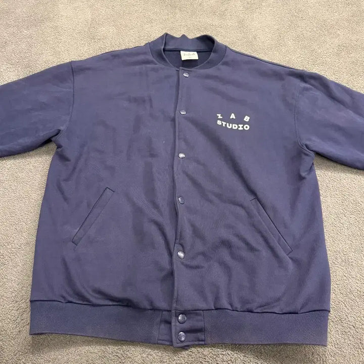 [BUNJANG] IAB Studio Purple Blouson Jacket XXL / [정품/XXL] 아이앱스튜디오 퍼플 블루종 자켓