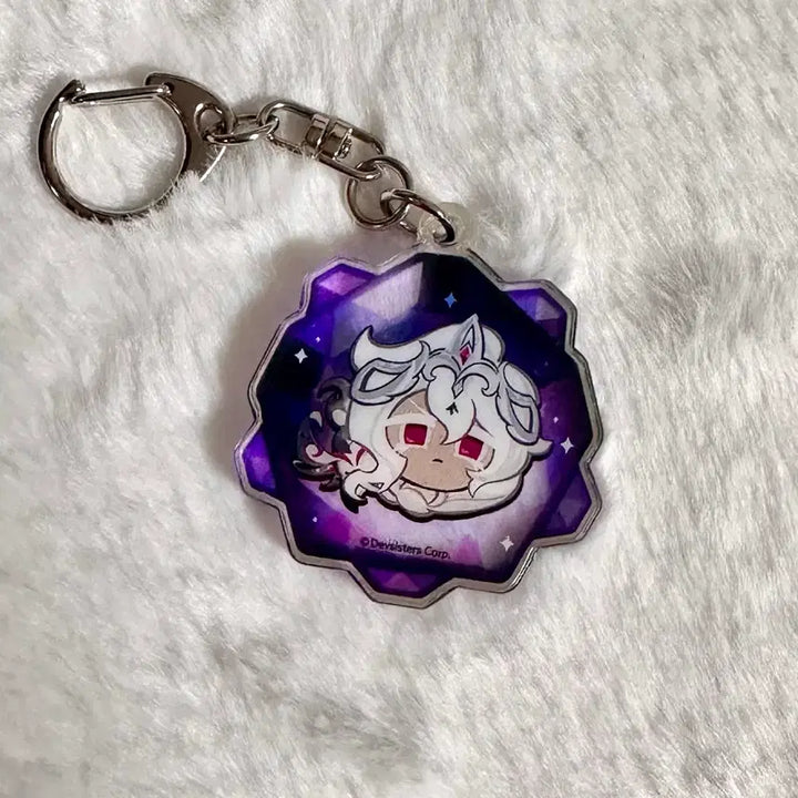 [BUNJANG] Cookie Run Kingdom Saint Lily Soul Stone Keychain / 쿠키런 킹덤 세인트릴리 영혼석 키링 쿠킹덤 세릴