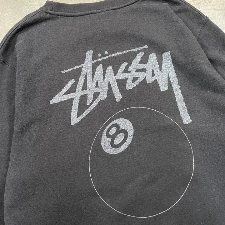 [BUNJANG] Stussy 8 Ball Crewneck Sweatshirt XL / 스투시 에잇볼 스웻셔츠