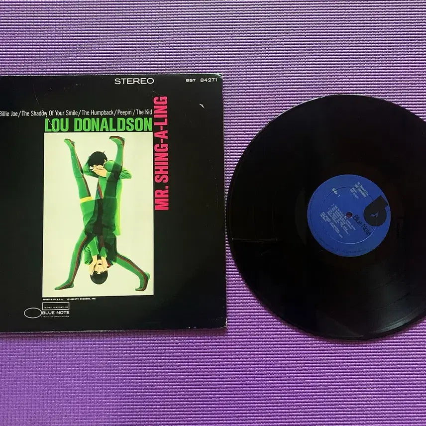 [BUNJANG] Lou Donaldson Blue Note Mr. Shing-A-Ling LP / [Jazz] 블루노트 Lou Donaldson LP