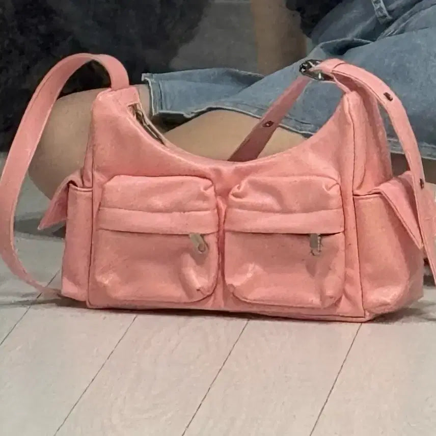 [BUNJANG] Semo Onddo Pocket Mug Bag Pink (Discontinued Color) / [새상품] 세이모온도 포켓 머그백 핑크 (단종컬러)