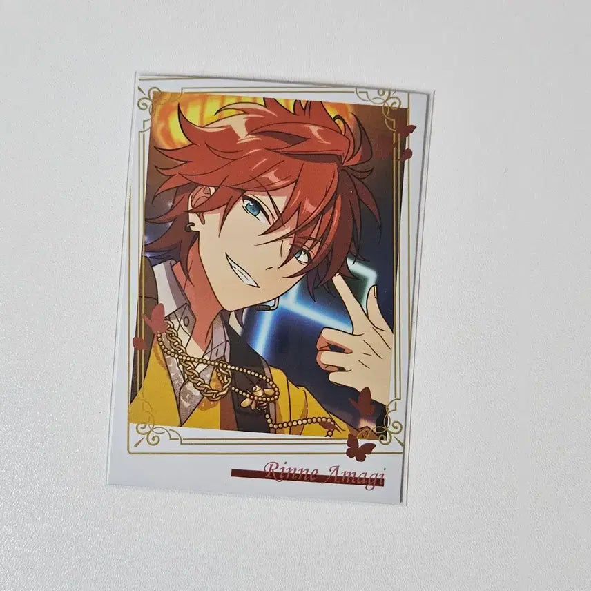 [BUNJANG] Ensemble Stars Rinné Butterfly Polaroid Photocard Pashasha / 앙스타 린네 나비 폴라 포카 파샤 파샷츠