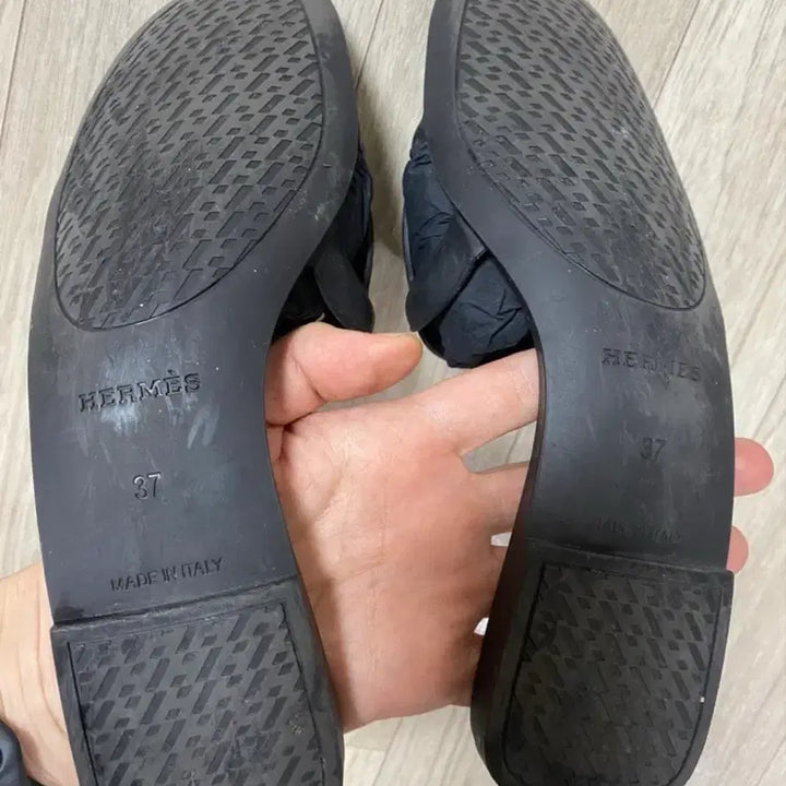 [BUNJANG] Hermes Aloha 37 Jelly Sandals / [풀박스/정품] 에르메스 알로하 37