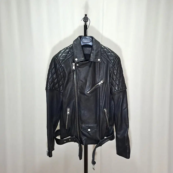 [BUNJANG] AllSaints Boyson Lambskin Biker Jacket / (택포) 올세인츠 Boyson 램스킨 바이커 자켓 M B861