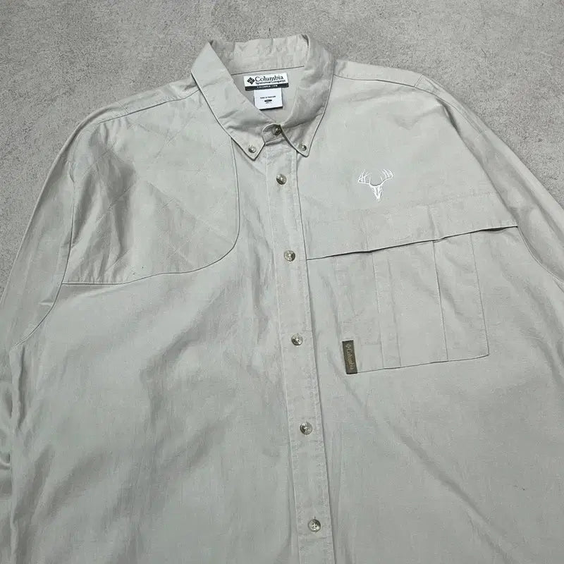 [BUNJANG] Columbia Hunting Shirt / 컬럼비아 워크 헌팅셔츠 s11021