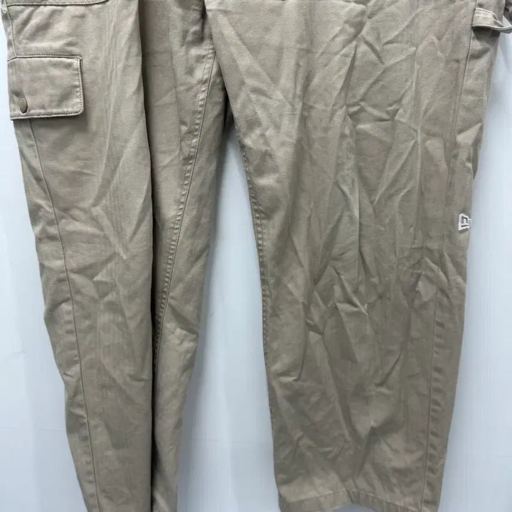 [BUNJANG] New Era Beige Cotton Cargo Pants 2XL / [만원 아라비아빈티지]뉴에라 베이지색 면바지 카고 바지 2XL