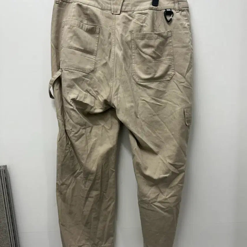 [BUNJANG] New Era Beige Cotton Cargo Pants 2XL / [만원 아라비아빈티지]뉴에라 베이지색 면바지 카고 바지 2XL