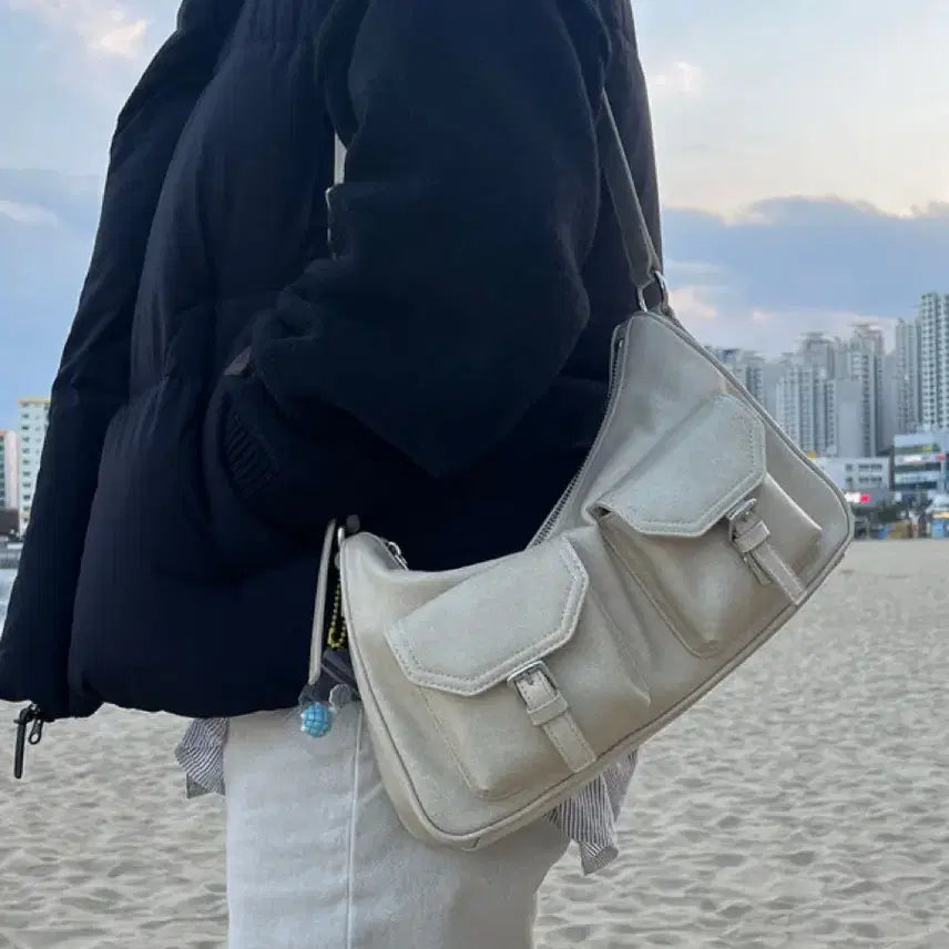 [BUNJANG] Standoil Joy Bag Mini Cream / 스탠드오일 조이백 미니 크림색 (미사용 새상품)