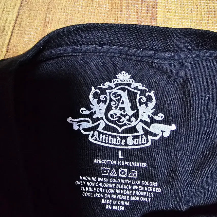 [BUNJANG] Attitude Gold Short Sleeve T-Shirt Size 100 / 어티튜드골드 반팔티100사이즈