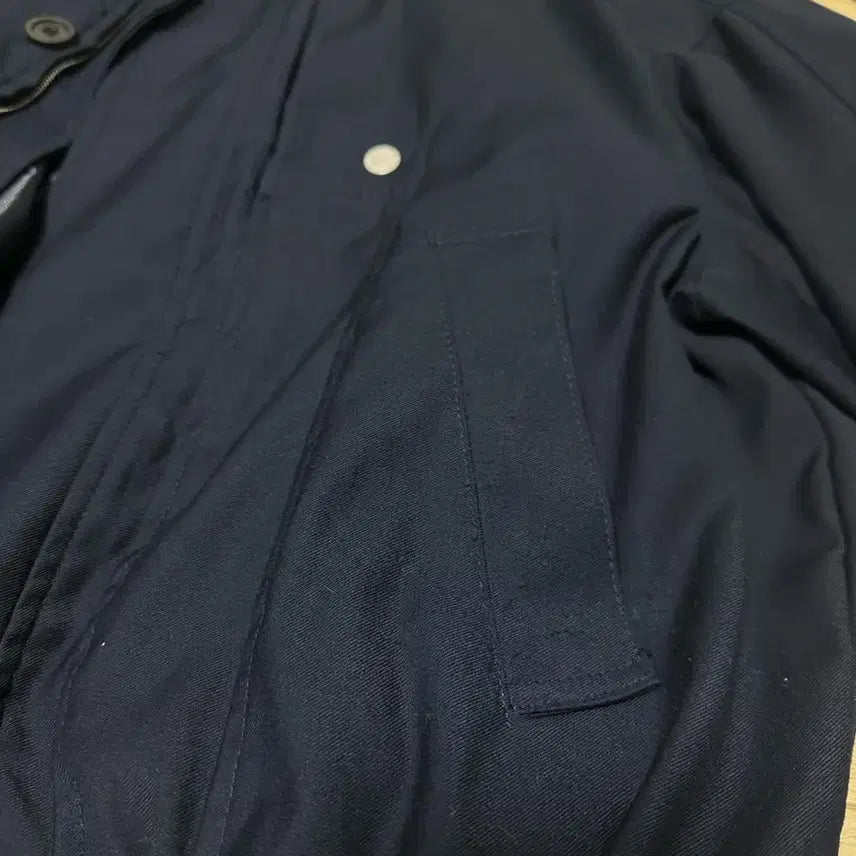 [BUNJANG] AD OFF Fragment Jacket Blouson Navy Size S / 애드오프 프라그먼트 자켓 블루종