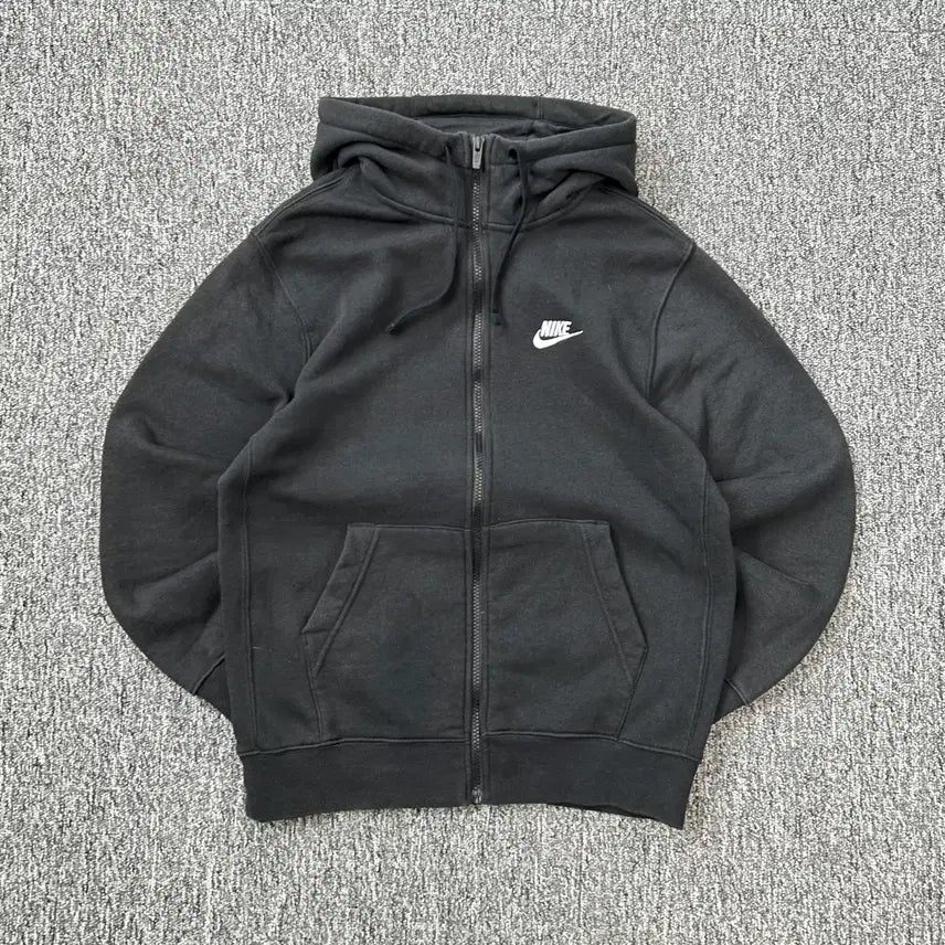 [BUNJANG] Nike Fleece Hooded Zip-up Jacket M / 나이키 기모 후드집업 M