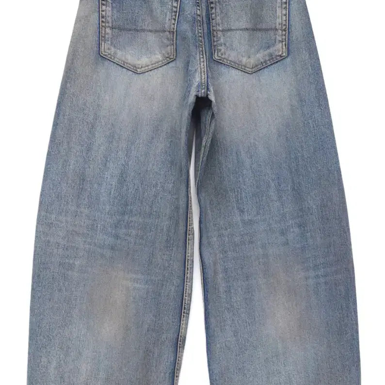 [BUNJANG] Hatching Room Wide Curve Jeans Faded Blue / 해칭룸 와이드 커브진 페이디드 블루 faded blue