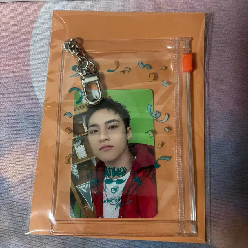 [BUNJANG] SEVENTEEN Mingyu PVC Pouch Photo Keyring / 세븐틴 민규 PVC Pouch Photo Keyring