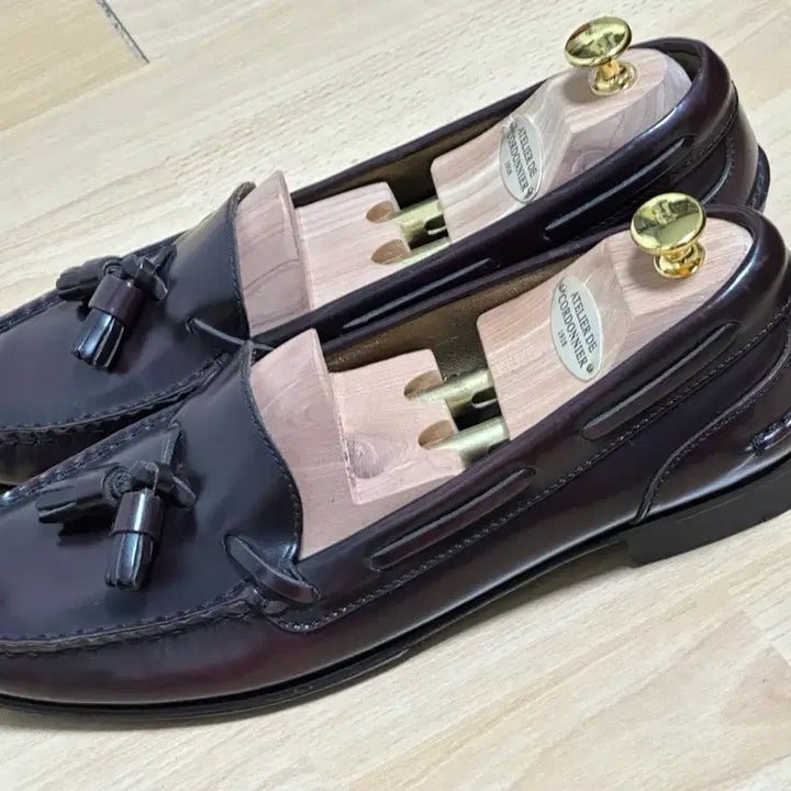 [BUNJANG] BOW-TIE Original Tassel Loafers Burgundy / BOW-TIE 오리지널 테슬 로퍼 버건디 10