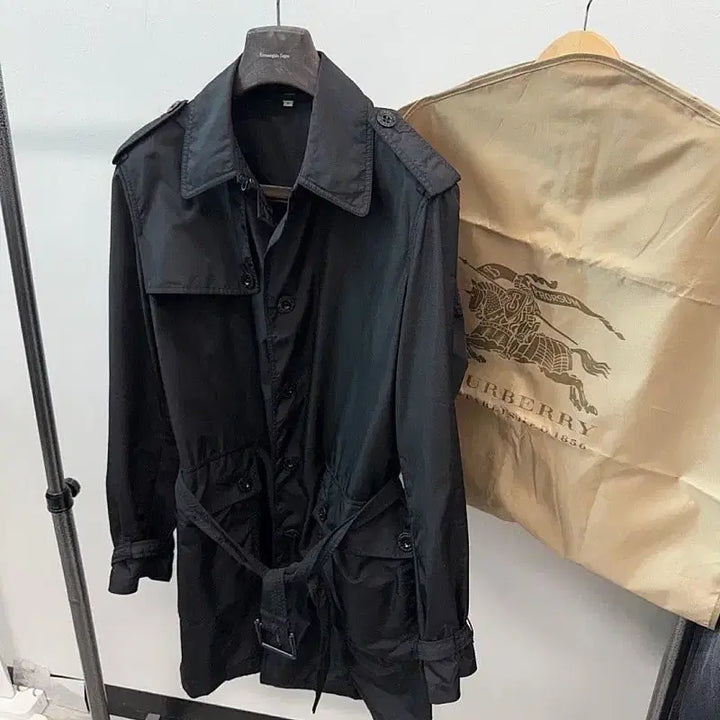 [BUNJANG] Burberry London Packable Trench Coat - Size M / 105) 버버리 런던 패커블 트렌치코트