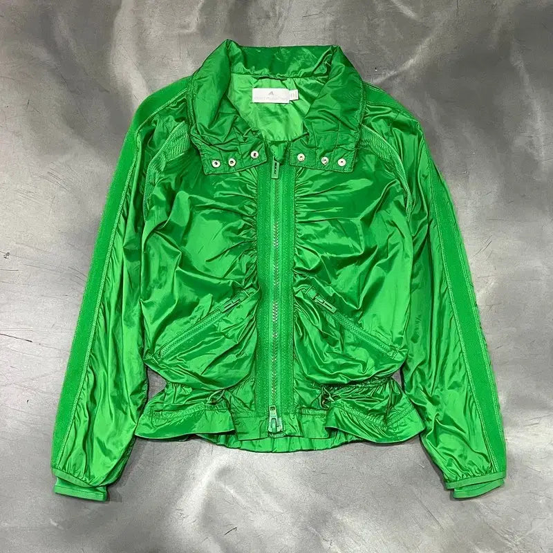 [BUNJANG] Adidas x Stella McCartney Shirring Nylon Jacket / 아디다스x스텔라맥카트니 셔링 나일론 자켓 y16515