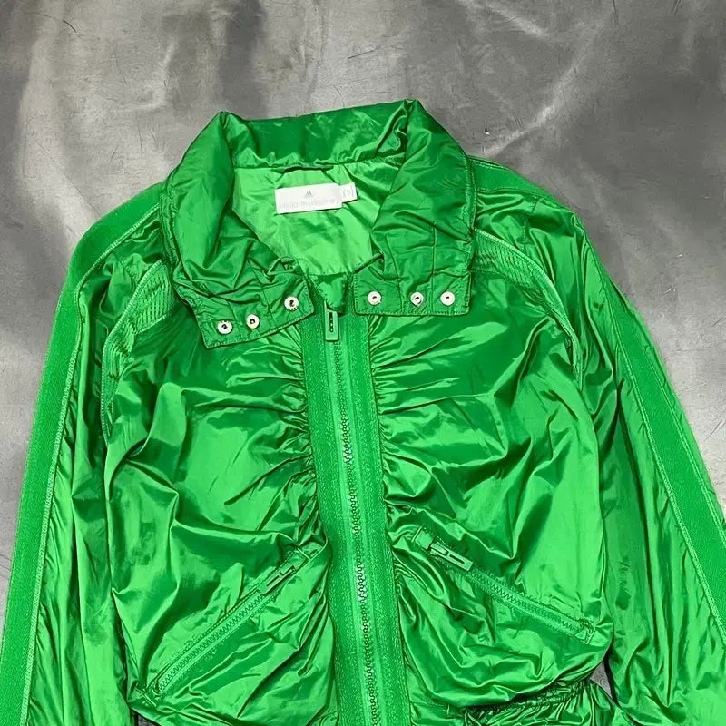 [BUNJANG] Adidas x Stella McCartney Shirring Nylon Jacket / 아디다스x스텔라맥카트니 셔링 나일론 자켓 y16515