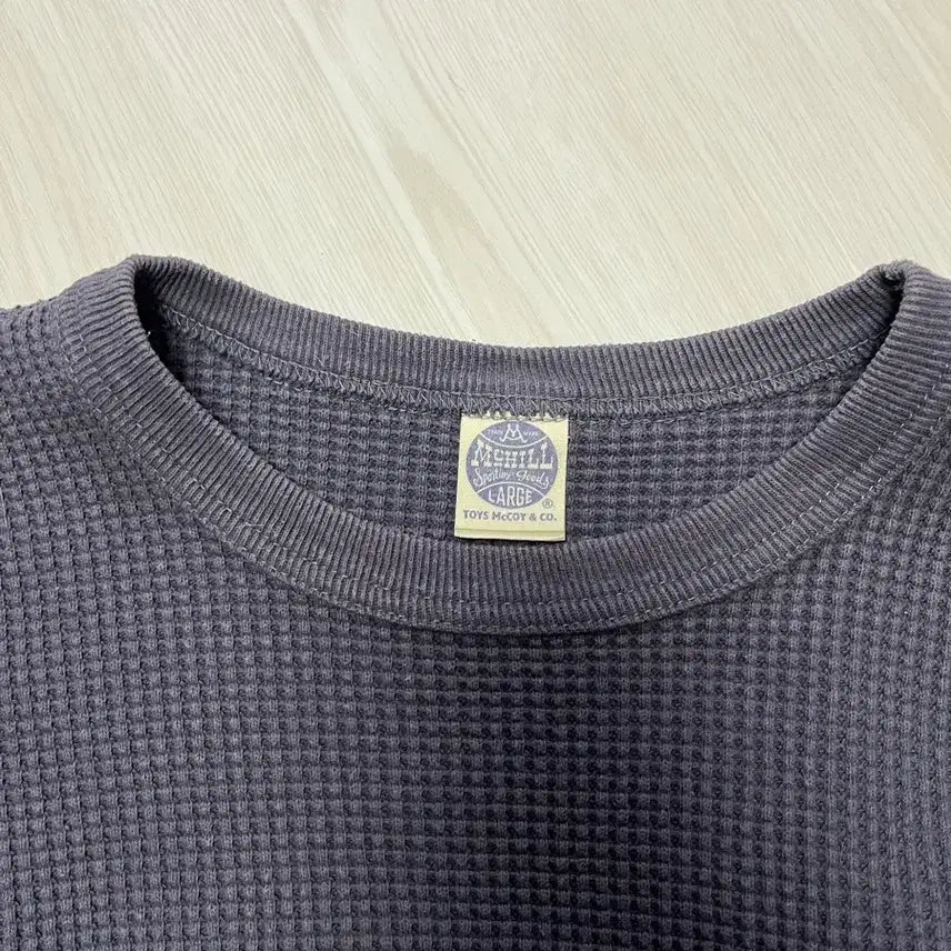 [BUNJANG] Toys McCoy Thermal Waffle Long Sleeve T-Shirt / 토이즈맥코이 써멀 와플 롱슬리브 긴팔 티셔츠