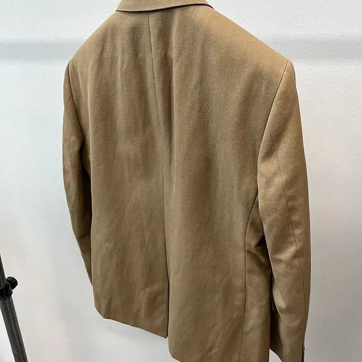 [BUNJANG] Lacoste New Double Jacket Beige Twill Cotton Size 105 / 105) 라코스테 신형 더블자켓