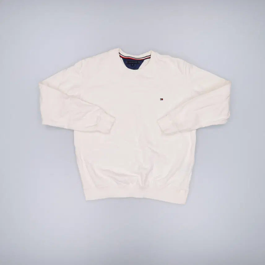 [BUNJANG] Tommy Hilfiger Small Logo Sweatshirt / L 타미힐피거 스몰로고 맨투맨 0310H1