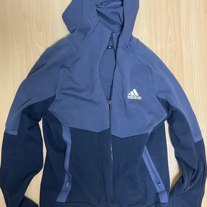 [BUNJANG] Adidas Hooded Zip-Up Jacket L / 아디다스 후드 집업