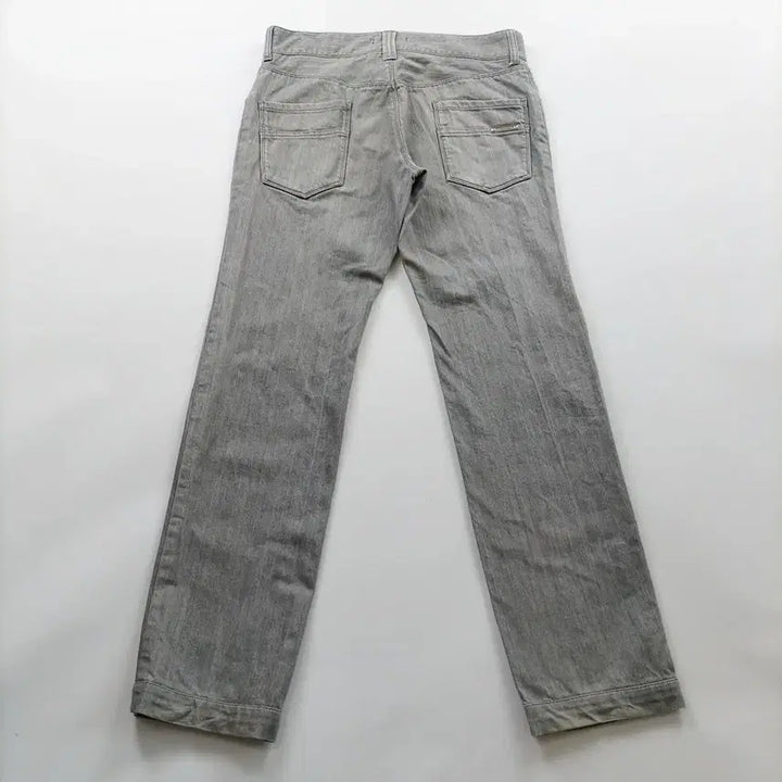 [SOLD OUT] 돌체앤가바나 청바지 사이즈33 그레이진 워싱 데님팬츠 남자 B0266