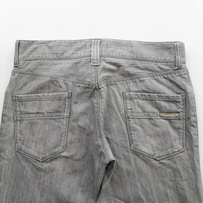 [SOLD OUT] 돌체앤가바나 청바지 사이즈33 그레이진 워싱 데님팬츠 남자 B0266