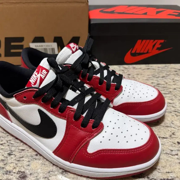 [BUNJANG] Air Jordan 1 Retro Low OG Chicago / 조던 1 레트로 로우 OG 시카고 280 단시간 1회착