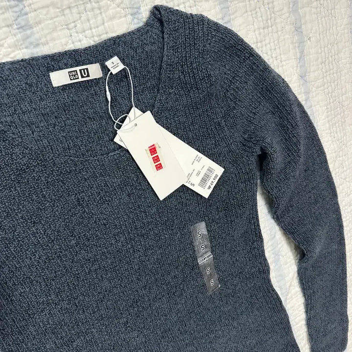 [BUNJANG] Uniqlo U Knit Skirt Set, Size S / 유니클로 U 니트 스커트 세트 S 사이즈(new)