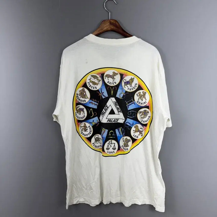 [BUNJANG] Palace Zodiac Tri-Ferg T-Shirt XL / 팔라스 조디악 트라이퍼그 반팔 티셔츠 E116
