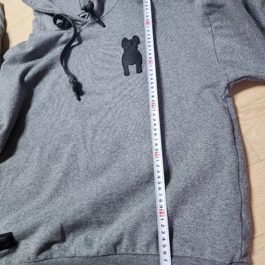 [BUNJANG] LifeWork Unisex Hoodie M Grey / 라이프워크 후드티