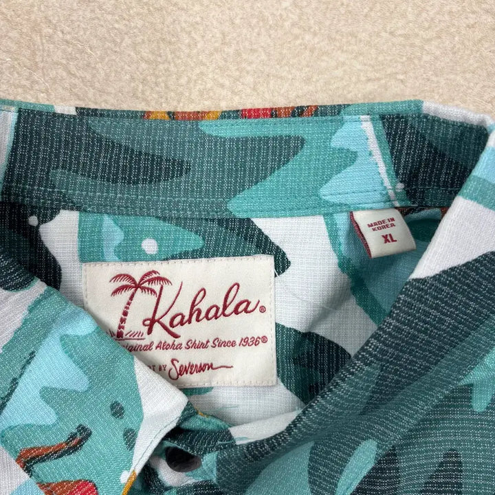 [BUNJANG] Vintage Pattern Hawaiian Hip Shirt / 빈티지 패턴 하와이안 히프 셔츠