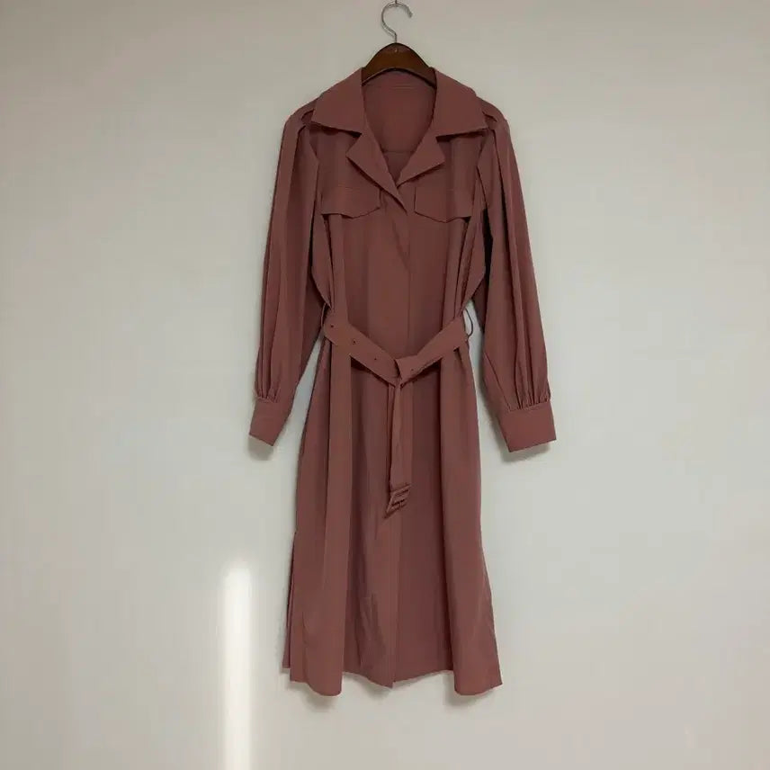 [BUNJANG] Cooling Dex Fabric Jacket-Style Dress / 고퀄리티 쿨링덱스원단 자켓형원피스 <새옷