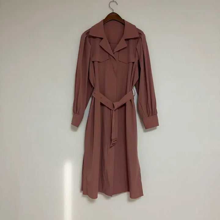 [BUNJANG] Cooling Dex Fabric Jacket-Style Dress / 고퀄리티 쿨링덱스원단 자켓형원피스 <새옷