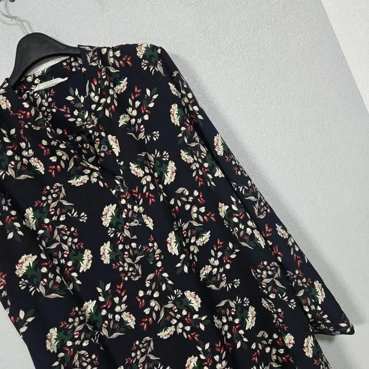 [BUNJANG] Enough Flower Pattern Midi Dress Size 66 / enough 플라워 원피스 66