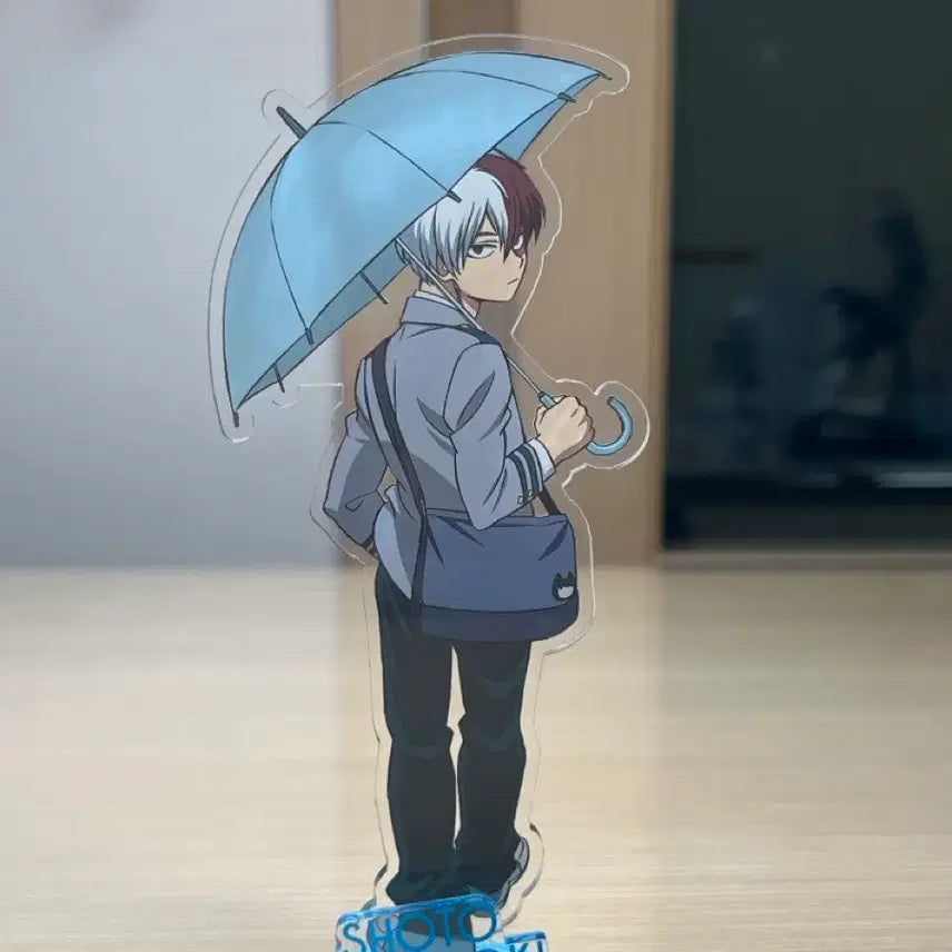 [BUNJANG] My Hero Academia Shoto Todoroki Umbrella Acrylic Stand / 히로아카 토도로키 쇼토 우산 아크릴 스탠드