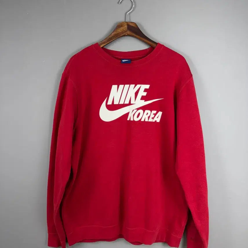 [BUNJANG] Nike Korea Big Logo Sweatshirt L / 나이키 코리아 빅로고 스웻셔츠 E117
