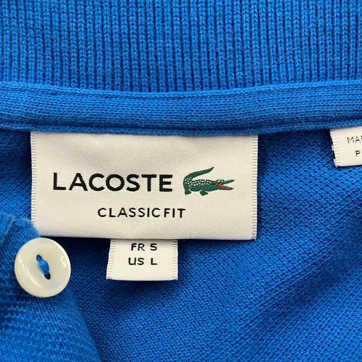 [BUNJANG] Lacoste Short Sleeve Polo Shirt L / 라코스테(LACOSTE) 카라 반팔티 US-L