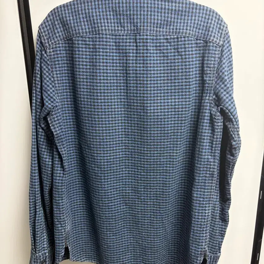[BUNJANG] RRL Blue Check Work Shirt / 더블알엘 rrl 블루 체크 남방 워크셔츠
