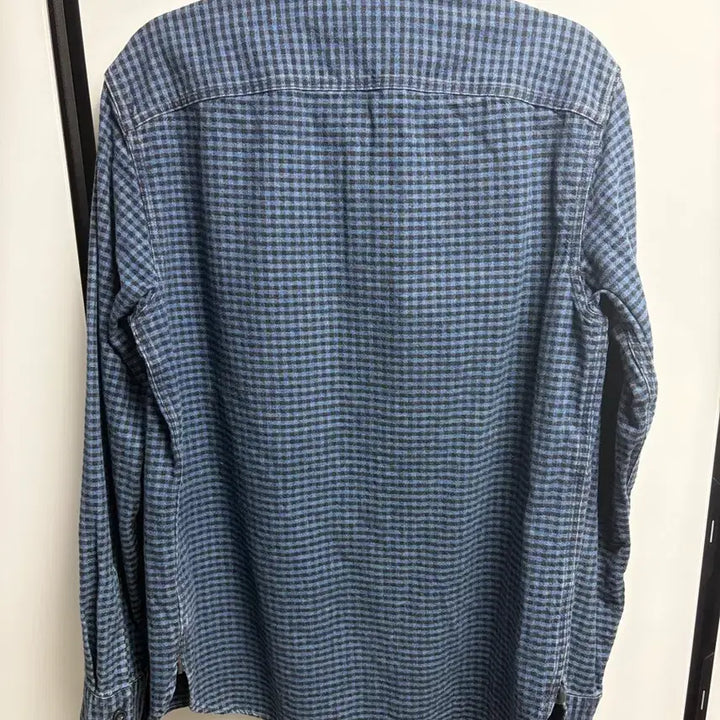 [BUNJANG] RRL Blue Check Work Shirt / 더블알엘 rrl 블루 체크 남방 워크셔츠